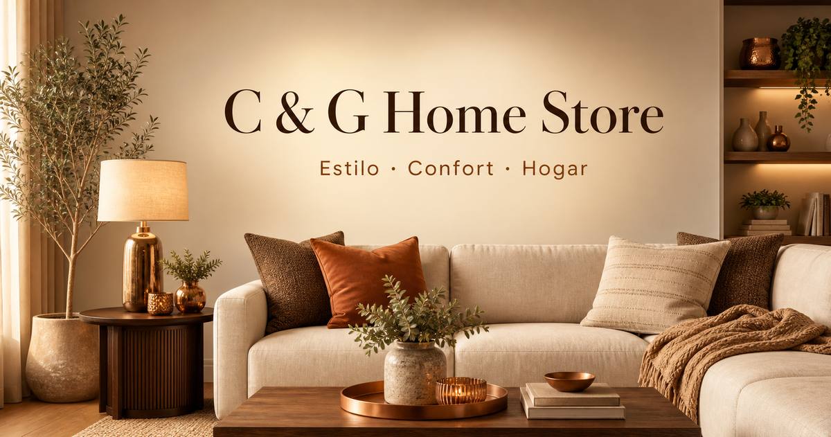 C & G Home Store — Estilo, Confort y Hogar